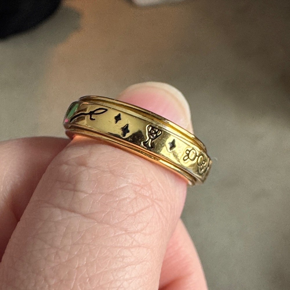 Seeker Gold Fidget Ring - Picture 2 of 2